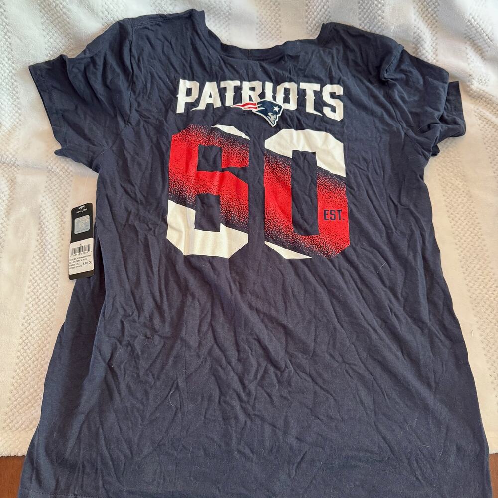 nwt NFL new england patriots t-shirt size XL extra large